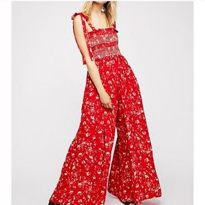 NWT Free people color my world jumpsuit